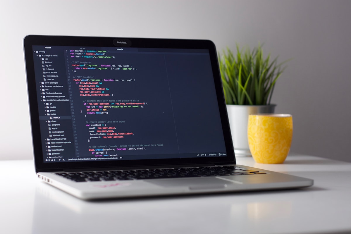 Website code updates and ongoing maintenance