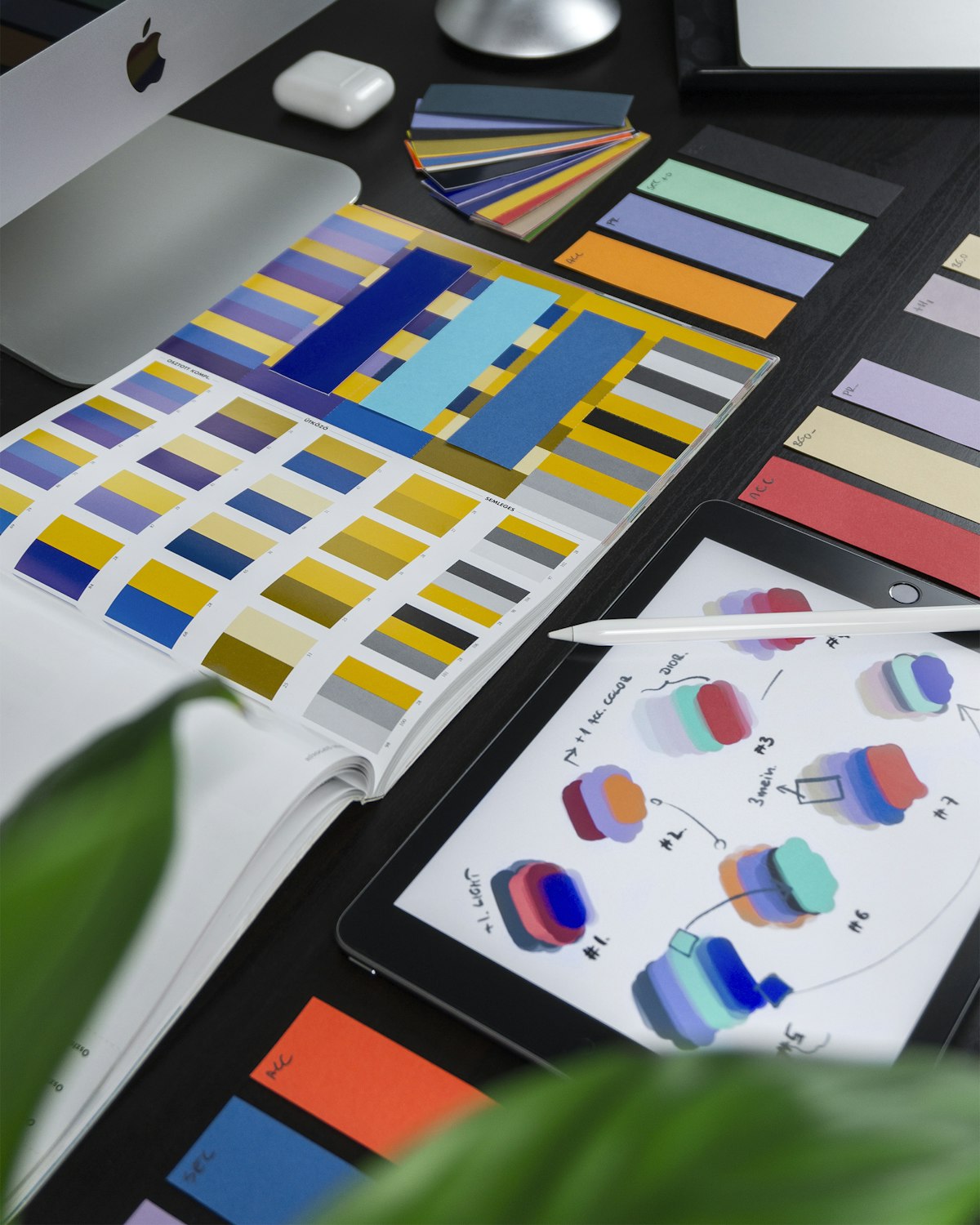UI redesign work on a fresh website interface