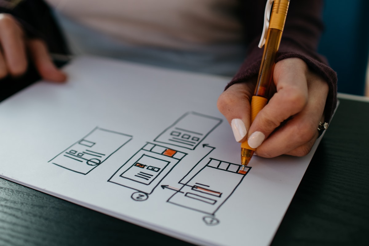 Designing a fresh website interface